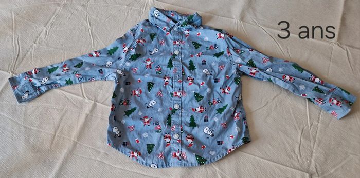 Chemise 3 ans