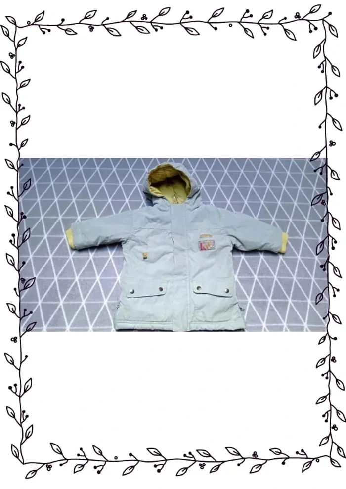 🦁Parka, influx, 12 mois - photo numéro 2