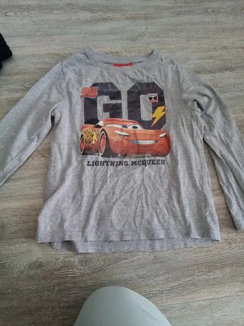 Tee shirt manche longue cars 8A