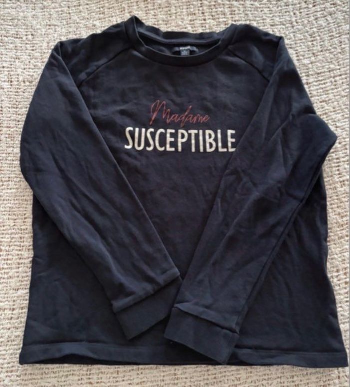 Sweat bleu marine - photo numéro 5