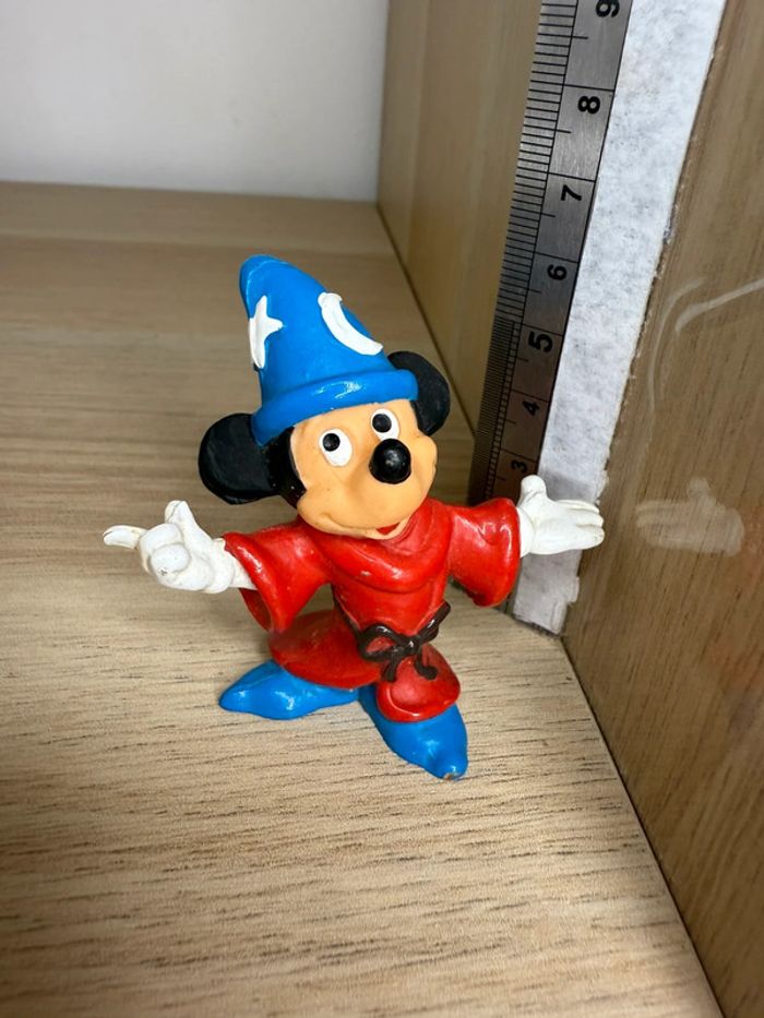 Figurine vintage Mickey magicien Disney