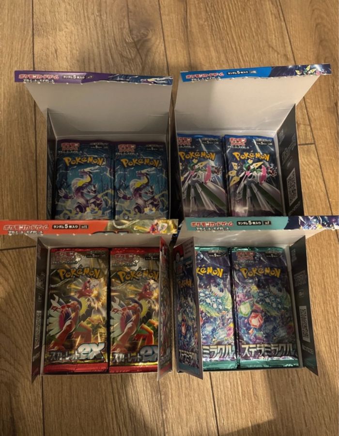 Booster Pokémon japonais