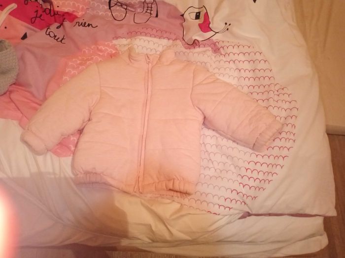Manteau rose