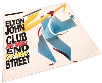 Vinyle 45 tours   Elton John Club at the end of the street (1990) MCA Records 79026