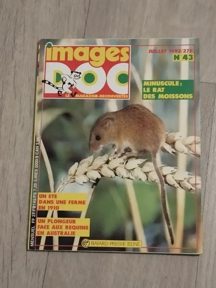 Lot vintage de 9 livres Images Doc année 1992-93 L078 - photo numéro 9