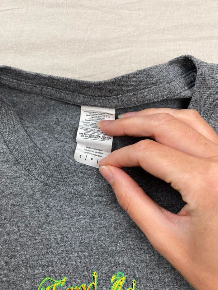 T-shirt imprimé sport USA, homme, été, gris S - photo numéro 4