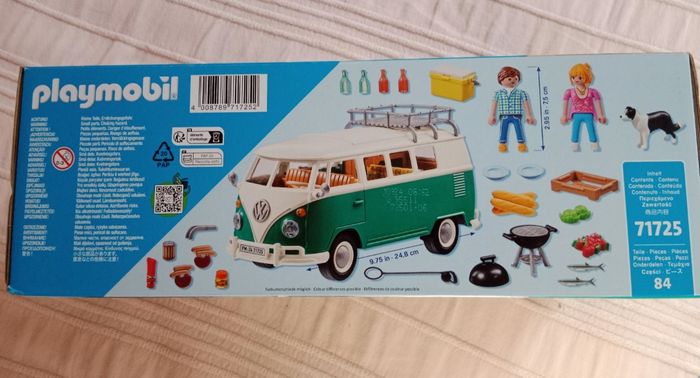 Playmobil 71725 Combi vert Volkswagen T1 camping car - photo numéro 2