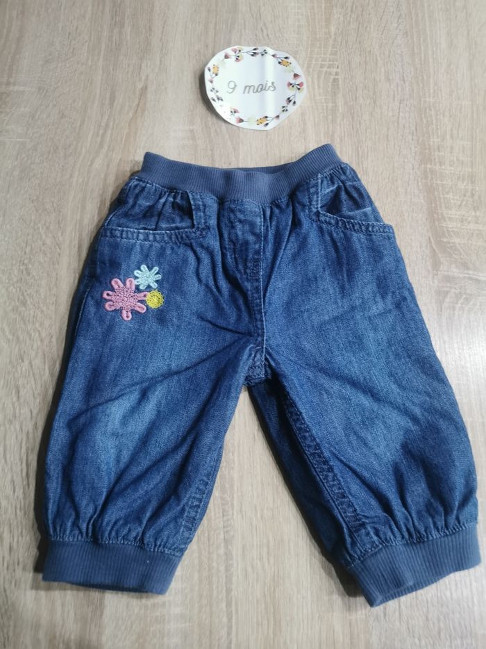 Pantalon hiver bébé fille 9 mois orchestra en TBE