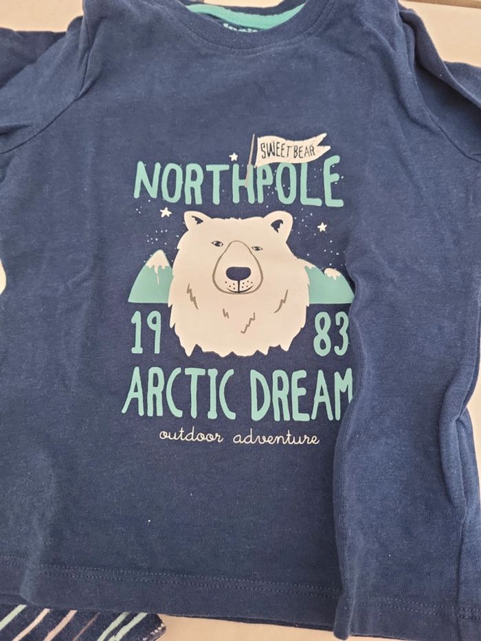 2 t-shirt manches longues 12 24 mois lupilu - photo numéro 2