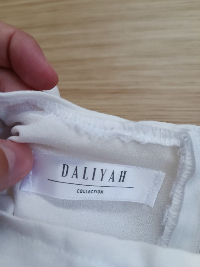 Abaya wax blanc - photo numéro 2