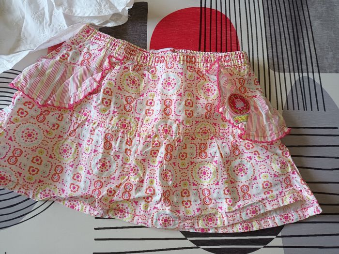 Tenue ensemble chemisier et jupe culotte taille 18 mois - photo numéro 8