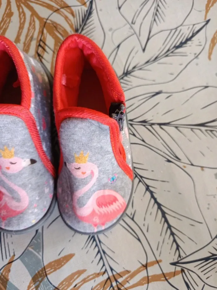 Chaussons Flament rose taille 23 - photo numéro 3