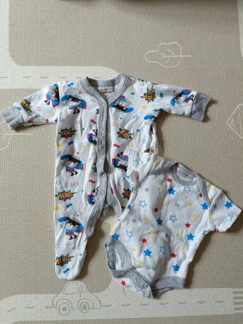 Ensemble pyjama coton + body