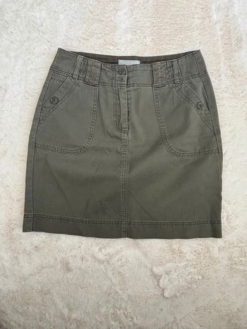 jupes mi-longue etam vert foncé taille M