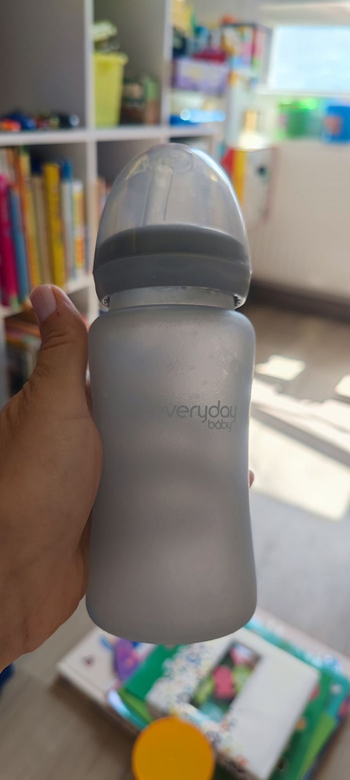 bouteille Everyday Baby Gobelet en verre Gobelet à paille - photo numéro 3