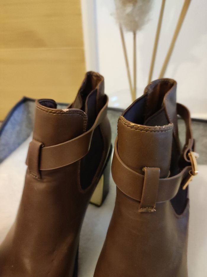 Bottines marron Gémo - photo numéro 4