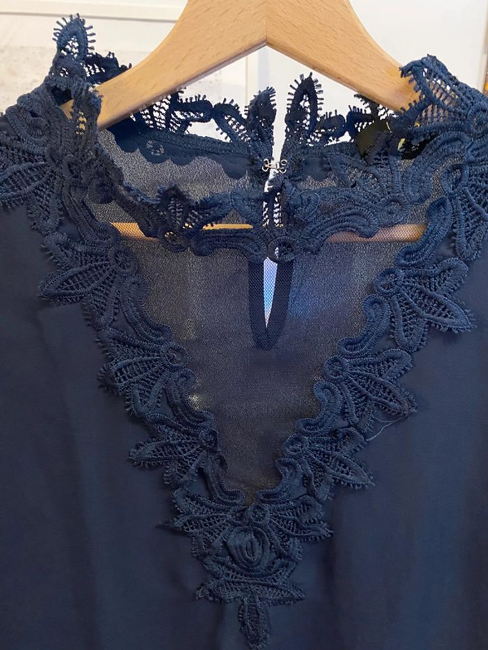 Blouse bleu - photo numéro 2