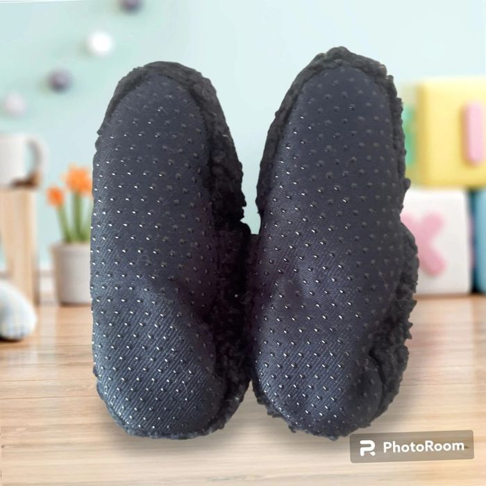 chausson bleu mom et dad - photo numéro 3