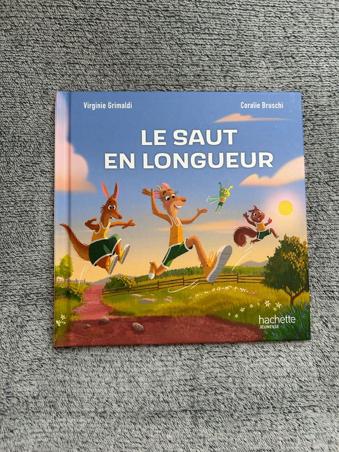 Livre neuf McDo « Le saut en longueur » Collection « Esprit sportif » 2024