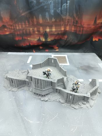 Décor Bunker de tranché 40000 Verridan C
