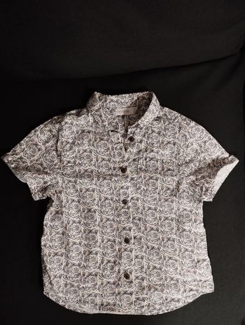 Chemise manches courtes 4 ans