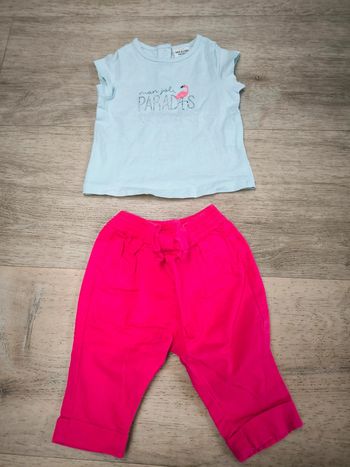 Ensemble tape à l'oeil 3 mois