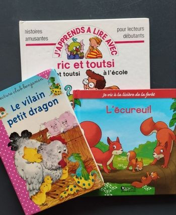 Lot de 3 livres 