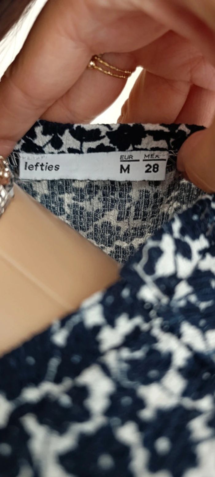 Robe mini fleurie lefties taille M - photo numéro 4