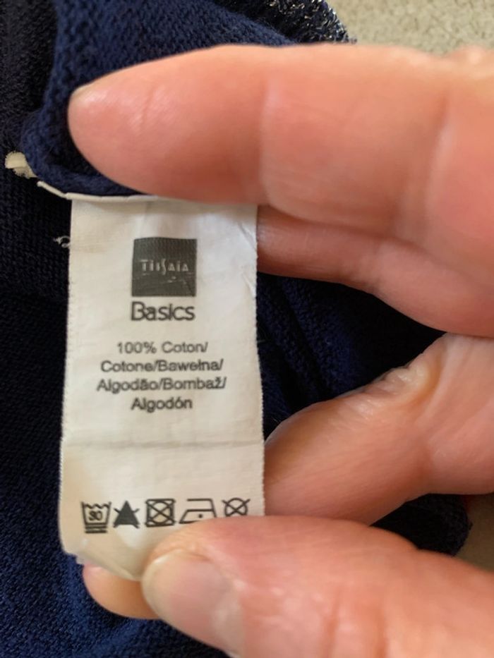 Gilet Tissaia Bleu Marine 6 Ans - photo numéro 4