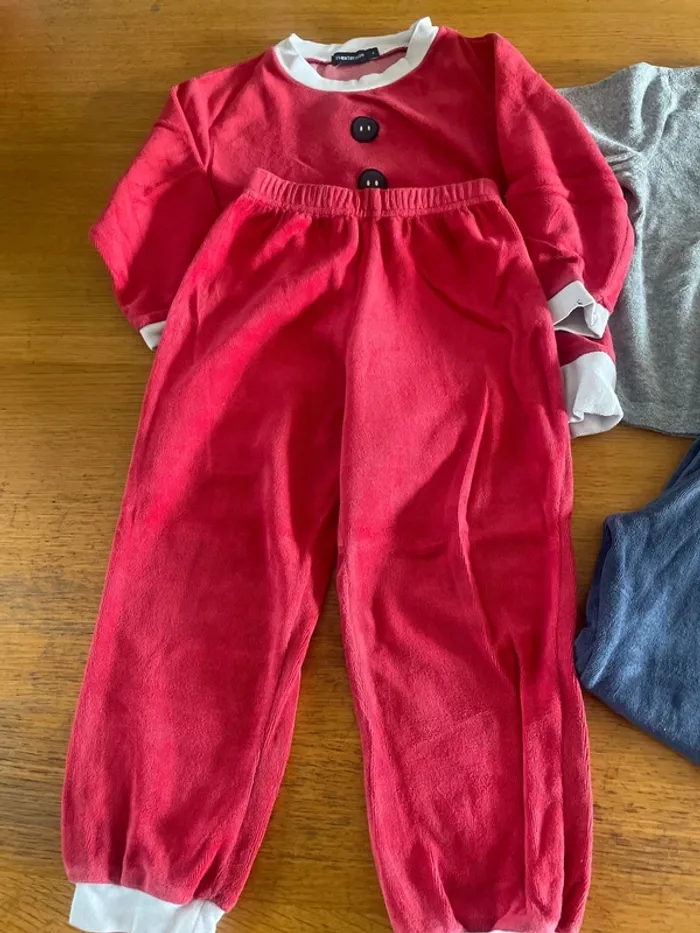 2 pyjama polaire garçon 4 ans - photo numéro 4