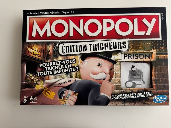 Jeu Monopoly Édition Tricheurs Hasbro