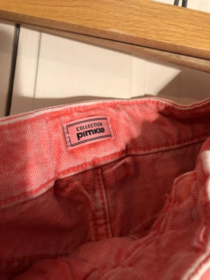 Jupe en jean rose Pimkie - photo numéro 3