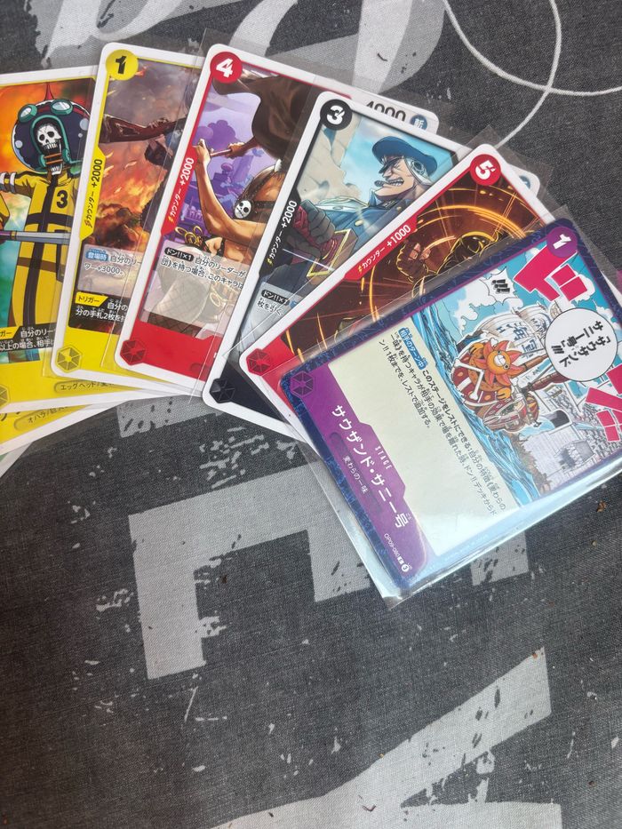 Carte one piece japonaise - photo numéro 3