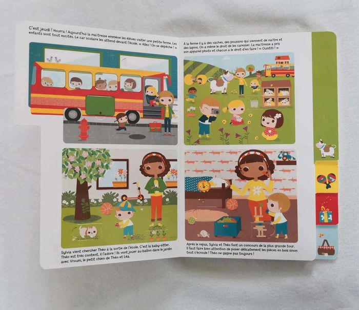 Le livre 📙 de  ma  semaine,  rigide,  avec  50 volets - photo numéro 7