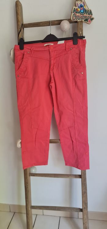 Pantacourt bermuda rose fuschia taille 42 XL printemps été