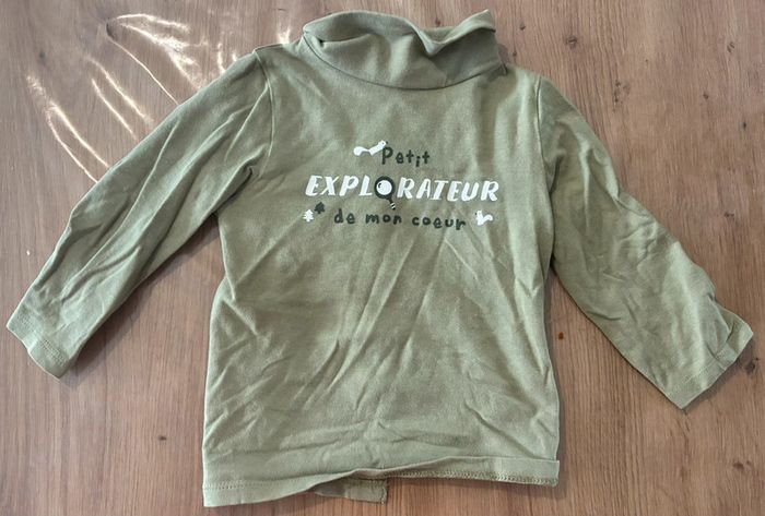 T-shirt manche longue 9 mois