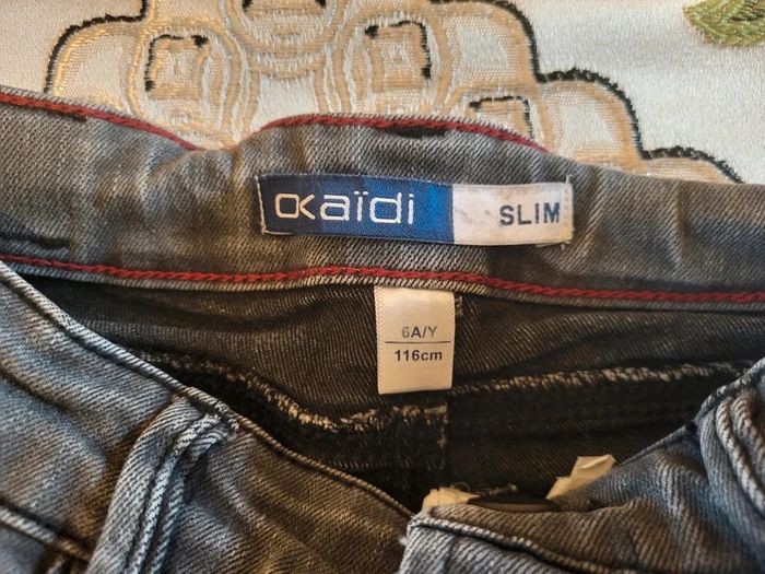 Jeans Okaïdi 6 ans 116cm - photo numéro 5