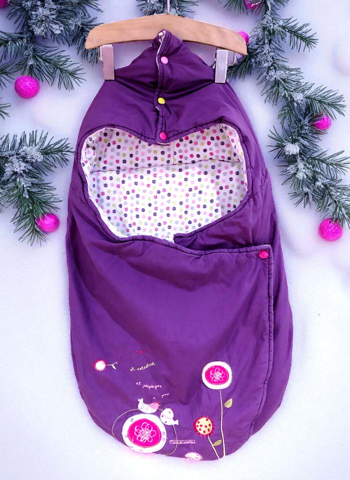 ORCHESTRA - LOT 6P BÉBÉ FILLE MÊME COLLECTION AVEC BRODERIES FLEURS & OISEAUX 1M - photo numéro 10