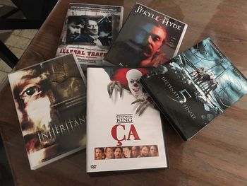 Lot de 5 dvd Horreur / Fiction
