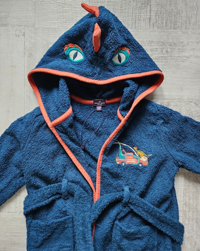 Peignoir coton sergent major - photo numéro 3