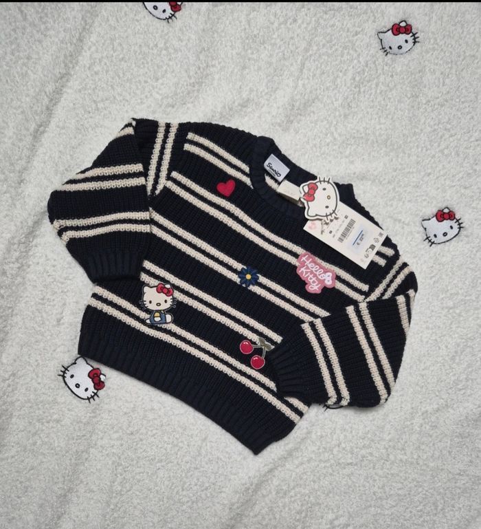 Pull zara bebe fille Hello kitty - photo numéro 1