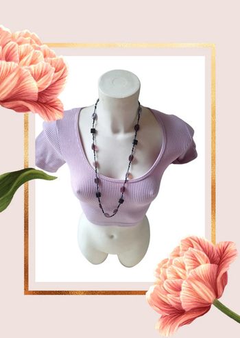 💫🌸 Top court pour femme 🌸💫