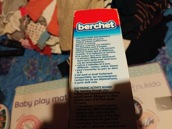 Tableau d'éveil parlant neuf - photo numéro 3