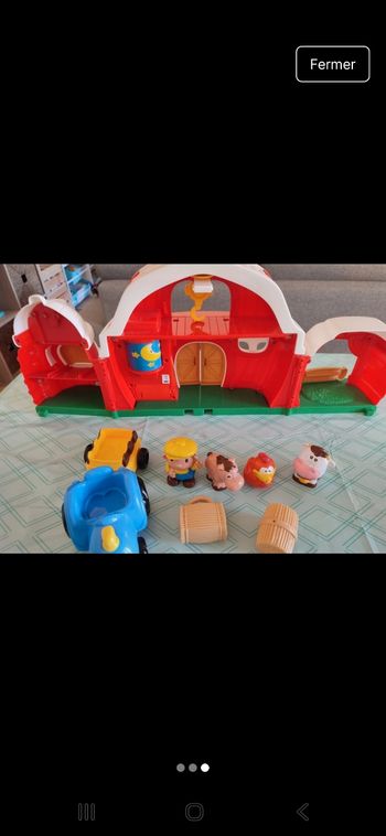 Ferme interactive avec sons des animaux