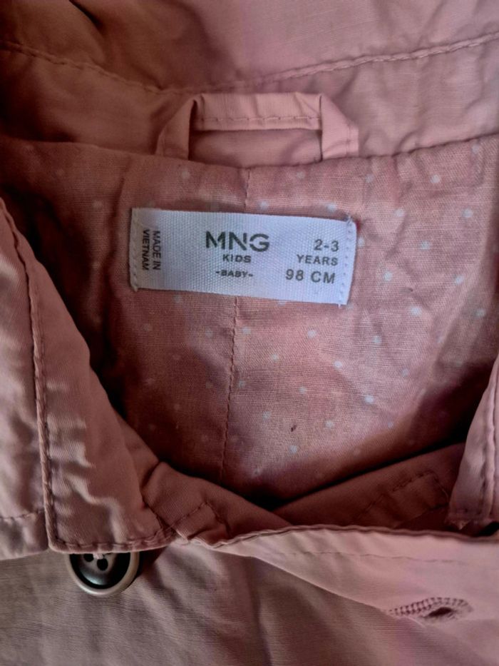 Trench coupe vent pour fille - photo numéro 3