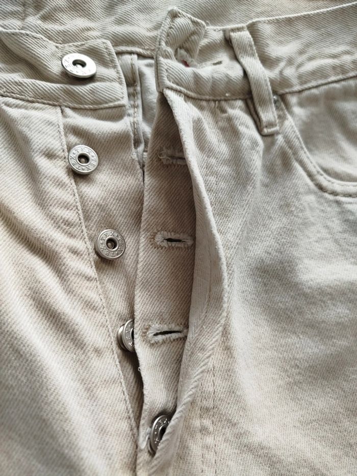 Pantalon homme en jean écru taille 36 - photo numéro 4