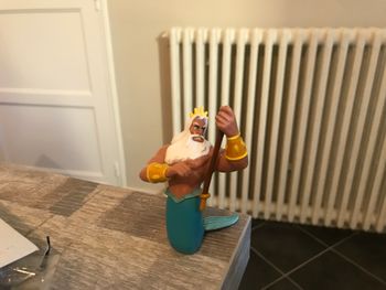 Figurine triton ariel la petite sirène princesse disney