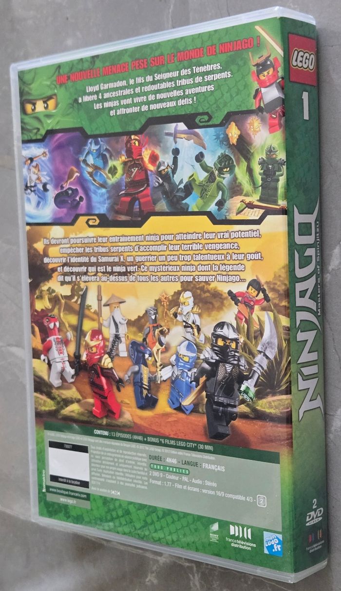 Lego Ninjago Le Tournoi des Éléments (Saison 1) Dvd d'occasion en très bon état - photo numéro 5