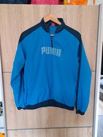 Veste bleue puma 14 ans