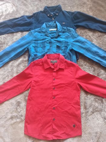 Lot de 3 chemises à manches longues
